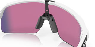 Oakley Sutro Lite Sunglasses | Matte White/Prizm Road