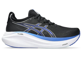 Asics Mens Gel-Nimbus 27 | Black/Dark Cobalt