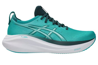 Asics Mens Gel-Nimbus 27 | Wave Teal/Saxon Green