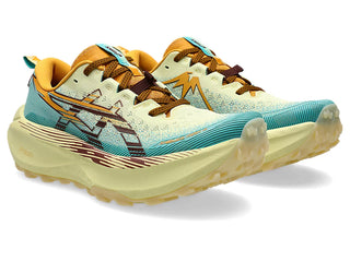 Asics Mens Trabuco Max 4 | Wheat Yellow/Dark Red Planet