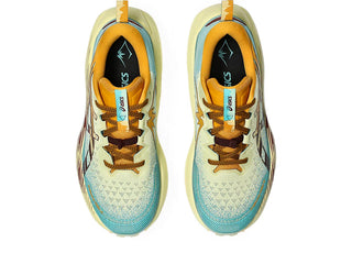 Asics Mens Trabuco Max 4 | Wheat Yellow/Dark Red Planet