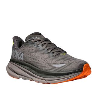 Hoka Mens Clifton 9 Goretex | Asphalt Grey/Gravel