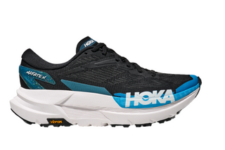 Hoka Mens Mafate X | Black / Skyward Blue