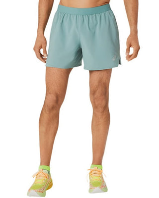 Asics Mens Road 5" Short | Celadon