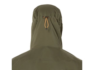 Asics Mens Fujitrail Elite Waterproof Jacket | Mantle Green