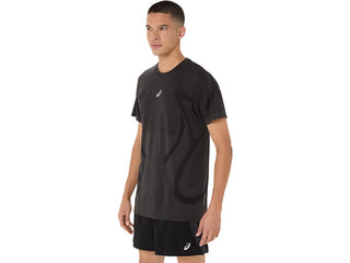 Asics Mens Road Seamless SS Tee | Performance Black