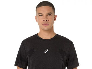 Asics Mens Road Seamless SS Tee | Performance Black