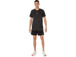 Asics Mens Road Seamless SS Tee | Performance Black