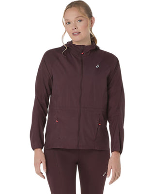 Asics Road Packable Jacket | Dark Currant