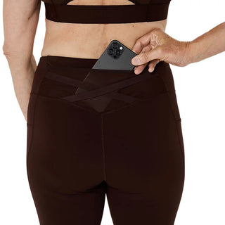 Asics Nagino Run Adjustable Tight | Coffee