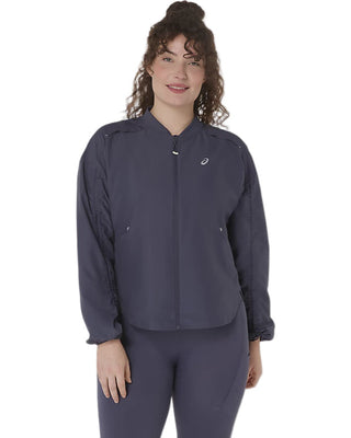 Asics Nagino Run Adjustable Jacket | Indigo Fog