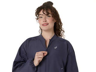 Asics Nagino Run Adjustable Jacket | Indigo Fog