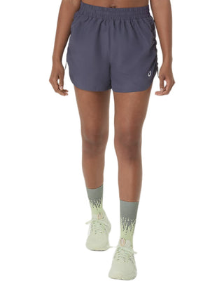 Asics Nagino Run Adjustable 4" Short | Indigo Fog