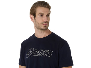 Asics Logo SS Tee | Midnight