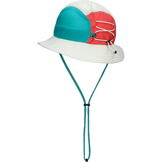 Asics Bucket Hat | Birch/Coral Reef/Wave Teal