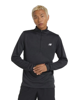 New Balance Sport Knit 1/4 Zip | Black