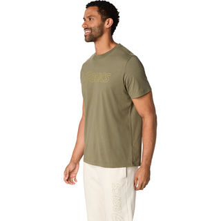 Asics Logo SS Tee | Mantle Green