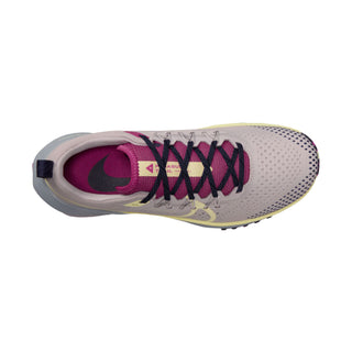 Nike Womens React Pegasus Trail 4 | Platinum Violet/Luminous Green