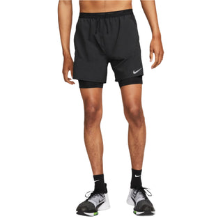 Nike Mens Dri-FIT Stride Hybrid 5" Shorts | Black