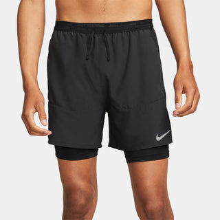 Nike Mens Dri-FIT Stride Hybrid 5" Shorts | Black