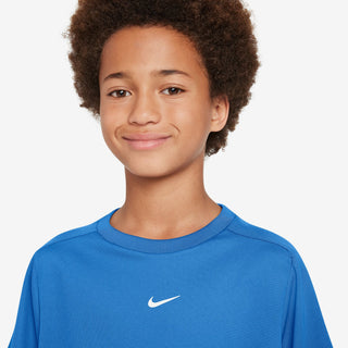 Nike Kids Multi Dri-FIT Training Top | Light Photo Blue/White