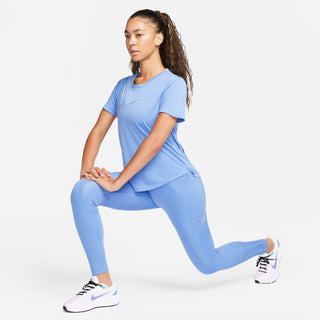 Nike Womens Dri-FIT Swoosh Running Tee | Polar/Diffused Blue