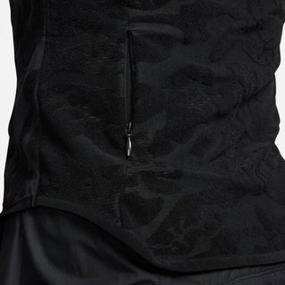 Nike Women's Dri-FIT 1/4-Zip Mid Layer Trail Top | Black / Smoke Grey