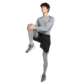 Nike Mens Pro Dri-FIT Tight Fitness Top | Smoke Grey/Black