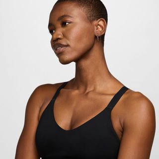 Nike Womens Indy Medium Support Padded Sports Bra | Black
