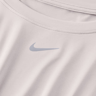 Nike Womens One Classics Dri-FIT Long-Sleeve Top | Platinum Violet/Black