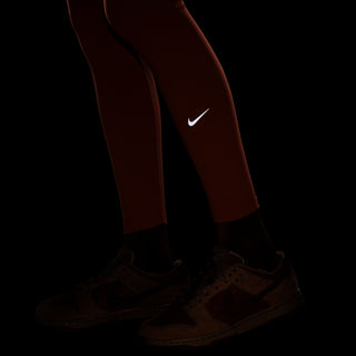 Nike Womens One High Waisted Leggings | Burnt Sunrise/Black