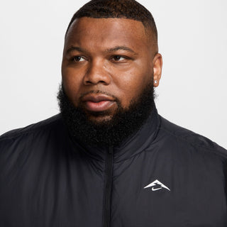 Nike Mens Therma-FIT Primaloft Trail Vest | Black / Summit White