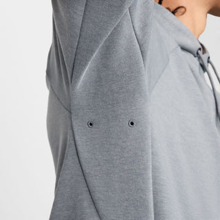 Nike Dri-FIT Primary Fleece UV Pullover Performance Hoodie | Cool Grey