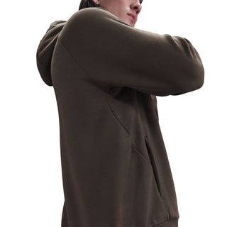 Nike Dri-FIT Primary Fleece UV Pullover Performance Hoodie | Baroque Brown