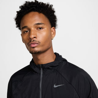 Nike Repel UV Running Jacket | Black/Iron Grey