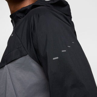Nike Repel UV Running Jacket | Black/Iron Grey
