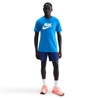 Nike Dri-FIT RUN Swoosh Tee | Hero Blue