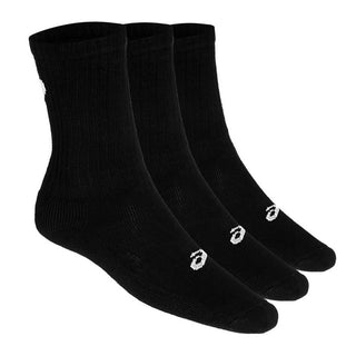 ASICS CREW SOCKS 3 PACK | BLACK