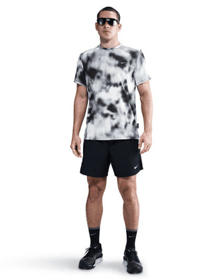 Nike Dri-FIT ADV Short-Sleeve Running Top | Black/ Reflective Silver