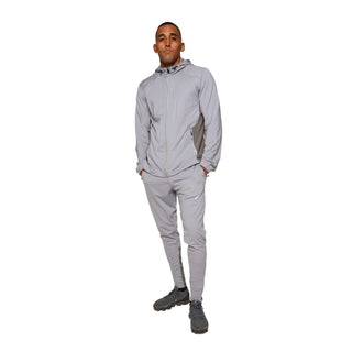 Frequency Mens Stretch Track Pants | Grey