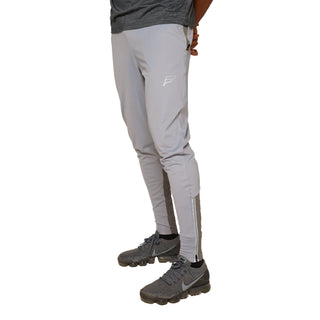Frequency Mens Stretch Track Pants | Grey