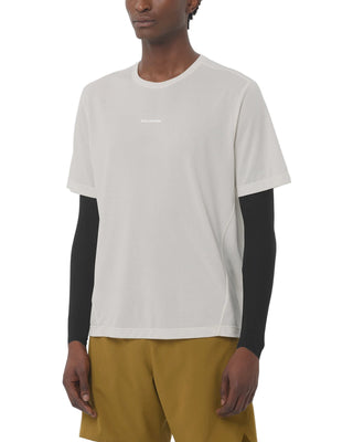 Salomon Mens Shakeout Core SS Tee | Whipser White