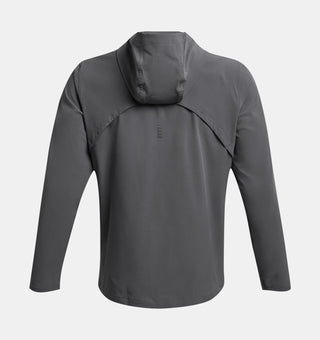 Under Armour Mens Outrun The Storm Jacket | Castlerock/Black