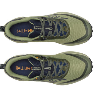 Saucony Mens Peregrine 15 Goretex | Hemlock/Navy