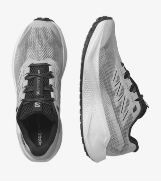 Salomon Mens Aero Blaze 3 GRVL | Lunar Rock/White