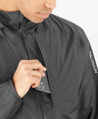 Salomon Bonatti Waterproof Jacket | Deep Black