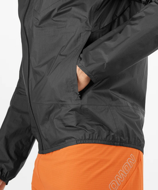 Salomon Bonatti Waterproof Jacket | Deep Black