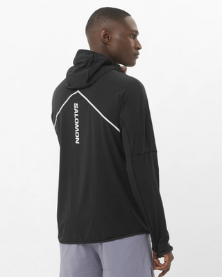 Salomon Sense Aero Hybrid Half Zip | Deep Black