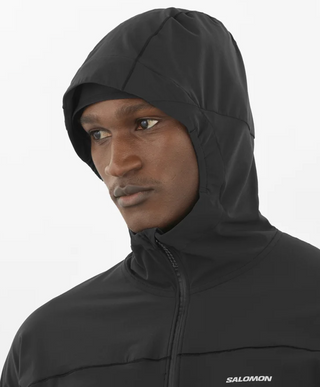 Salomon Sense Aero Hybrid Half Zip | Deep Black