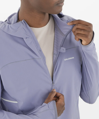 Salomon Sense Aero Hybrid Half Zip | Blue Granite